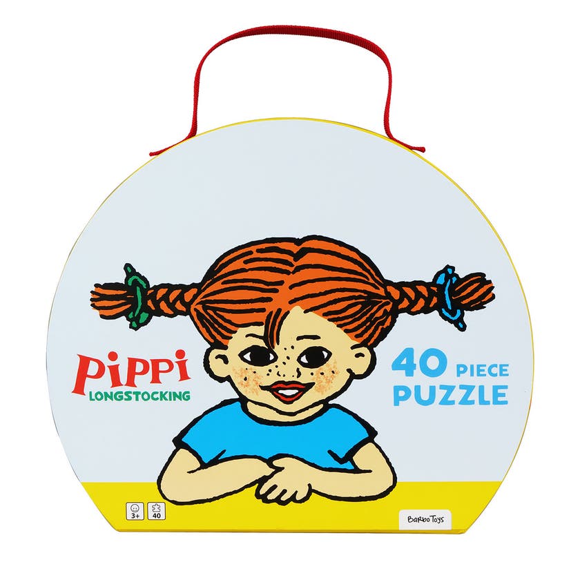 Pippi Suitcase with puzzle 40 pcs