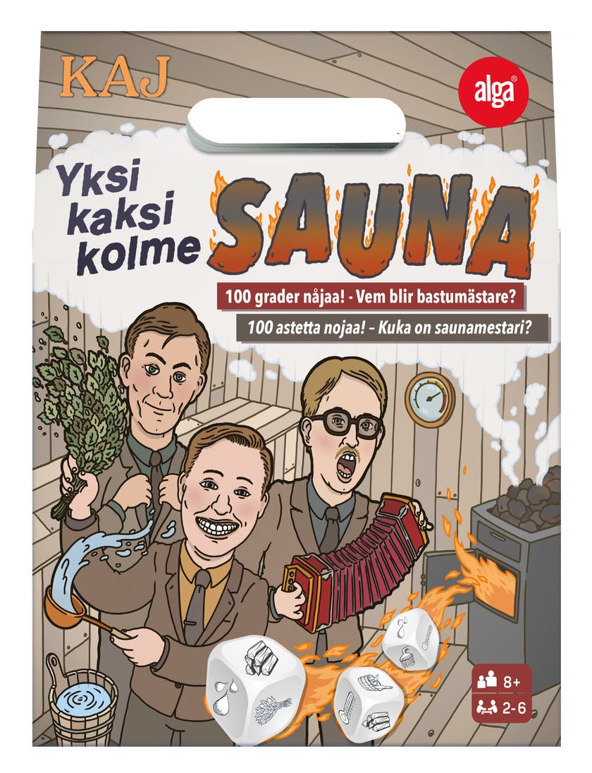 Alga - Kaj - Sauna partygame
