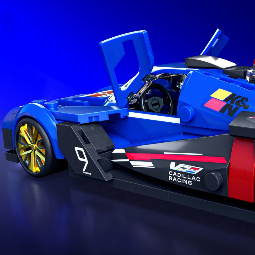 Mattel Brick Shop Cadillac Project GTP Hypercar 1:32