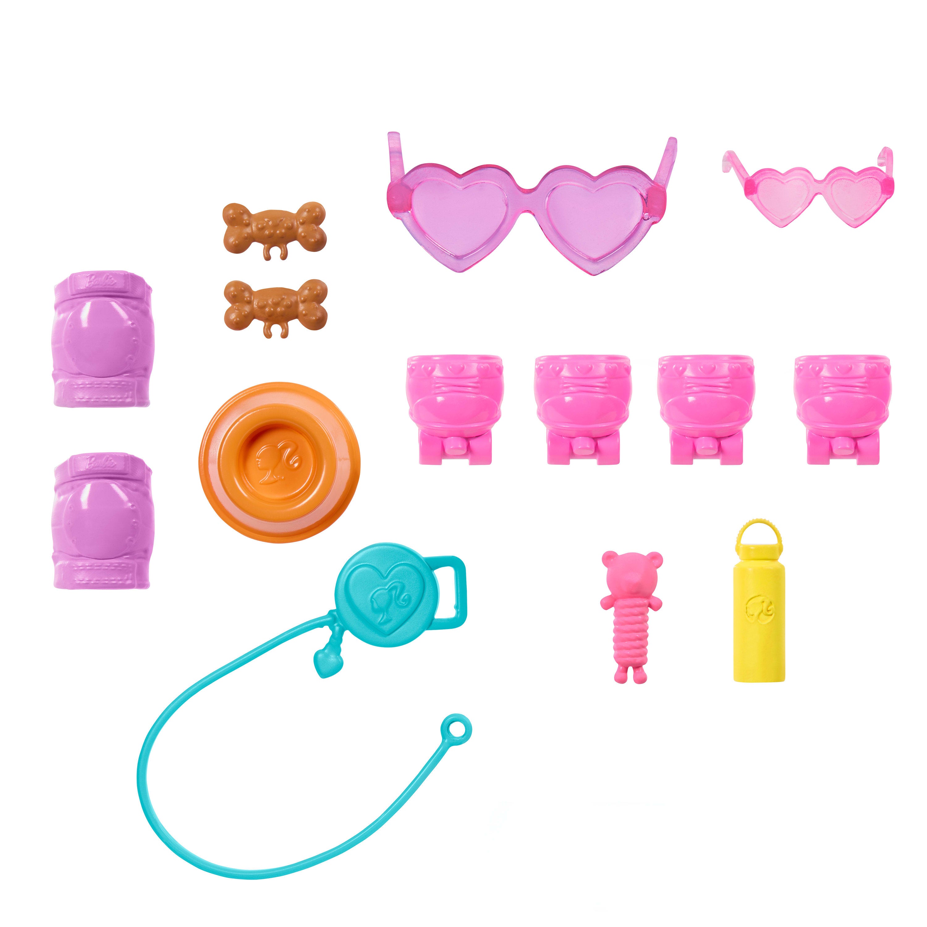 Barbie Skate and Run Pup Dukke med Valp