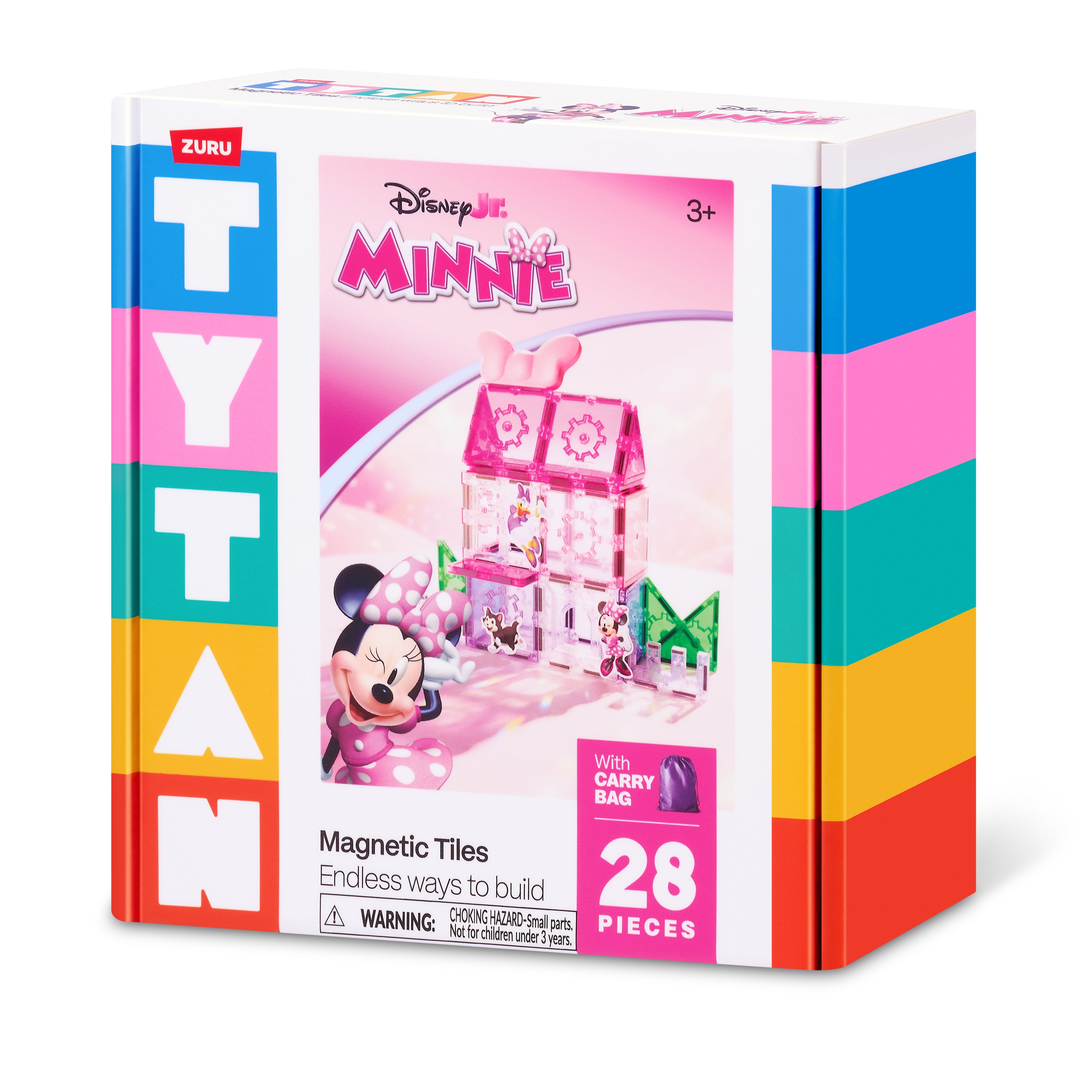 Minnie Mouse TYTAN magnetisk byggesett