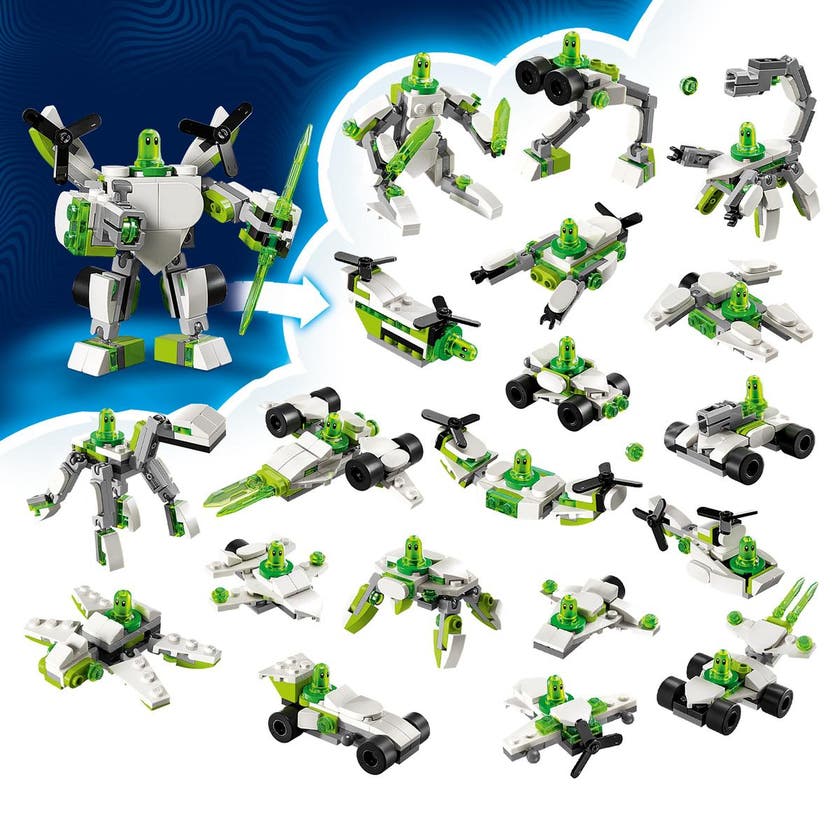 LEGO DREAMZzz 71487, Eventyr med Z-Blob-robot og kjøretøy