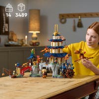 LEGO Ninjago 71814, Turneringens tempelby