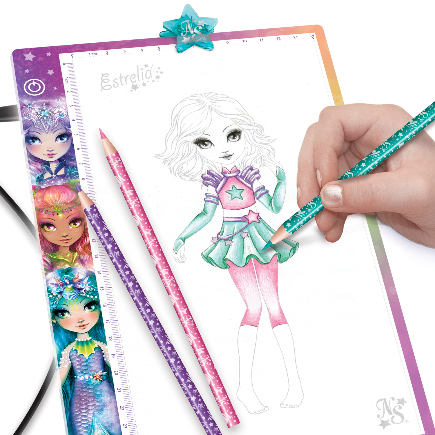Nebulous Stars Fashion Designer Lysplatte