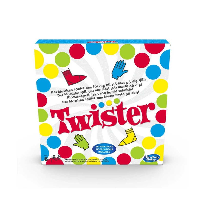 Twister – Klassisk balansespill fra 6 år
