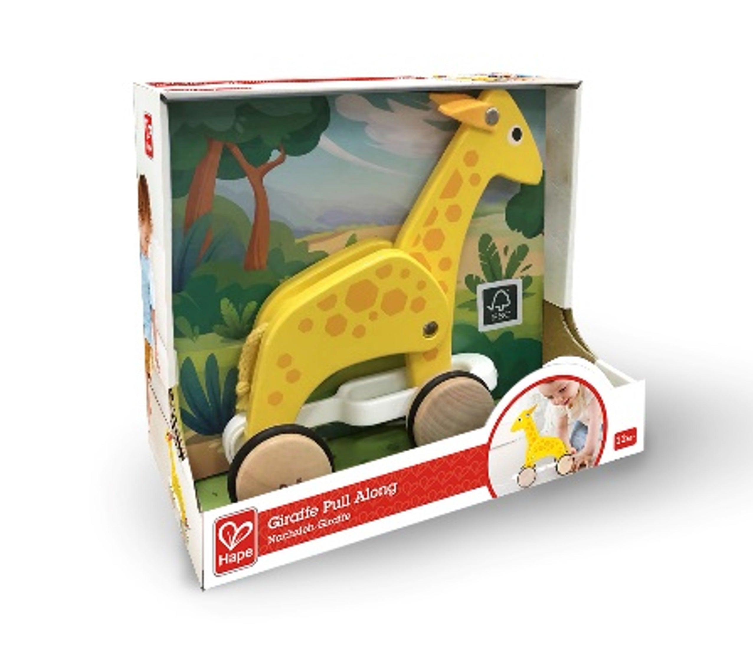 Hape Giraff dragkleke