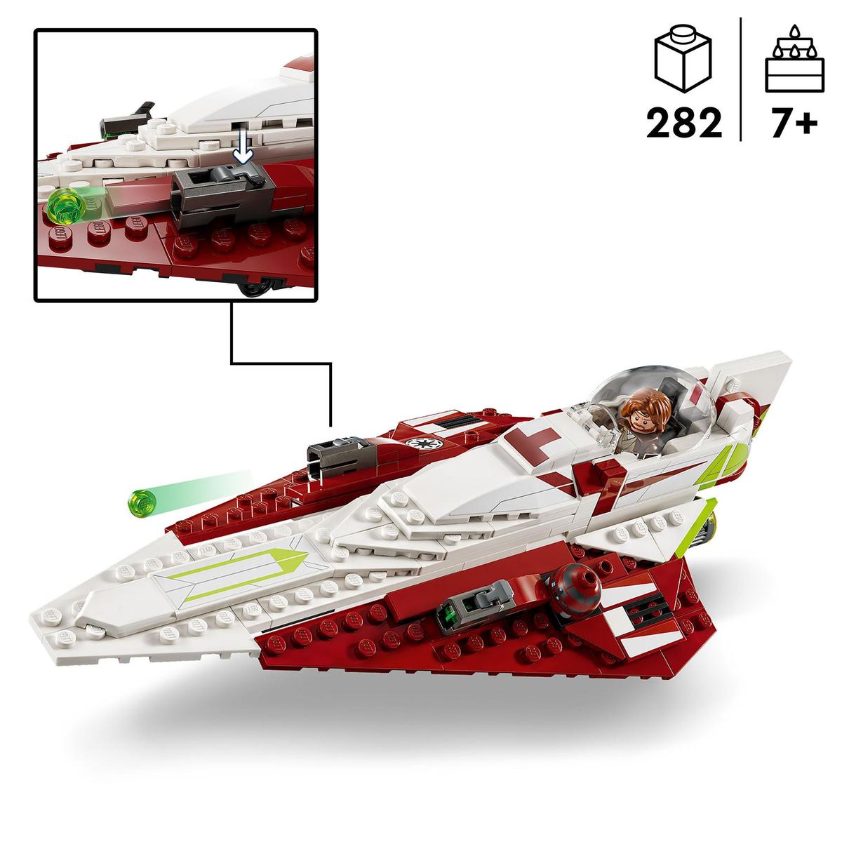 LEGO Star Wars 75333, Obi-Wan Kenobis Jedi Starfighter™