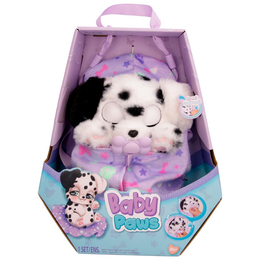 Baby Paws Spotty Dalmatian - Interaktiv kosedyr