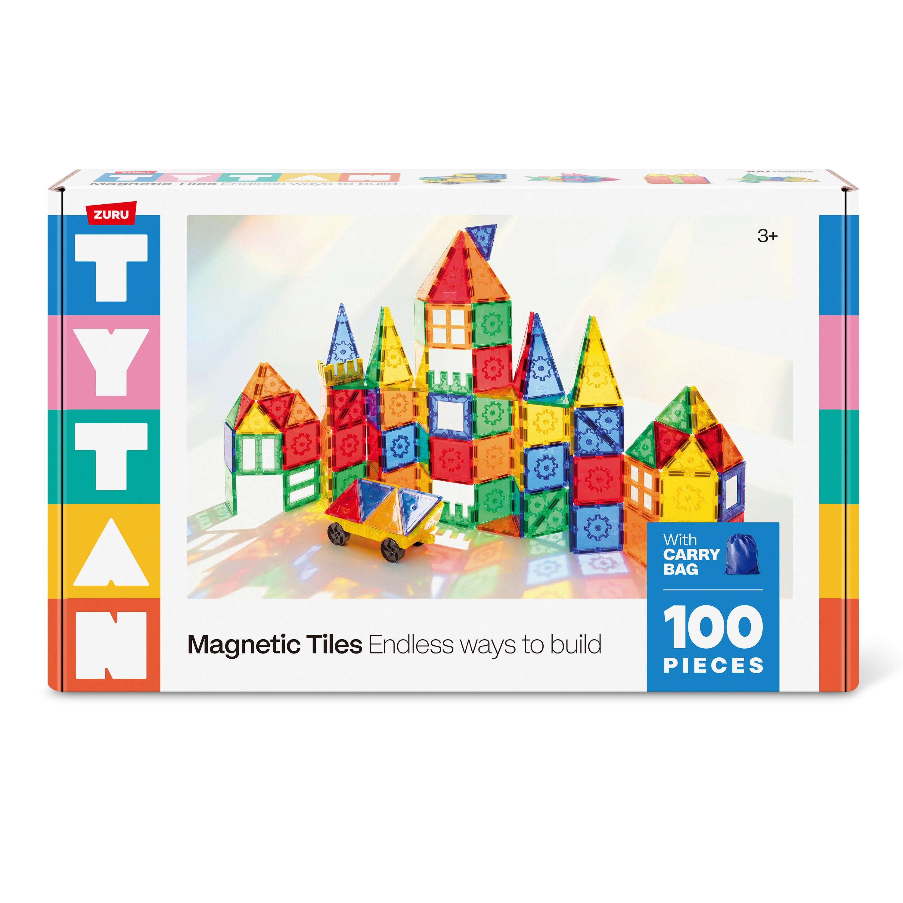 TYTAN Magnetiske brikker 100 deler