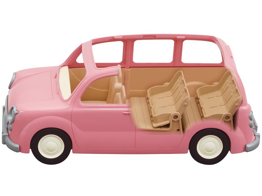 Sylvanian Families - Familiebil - rosa