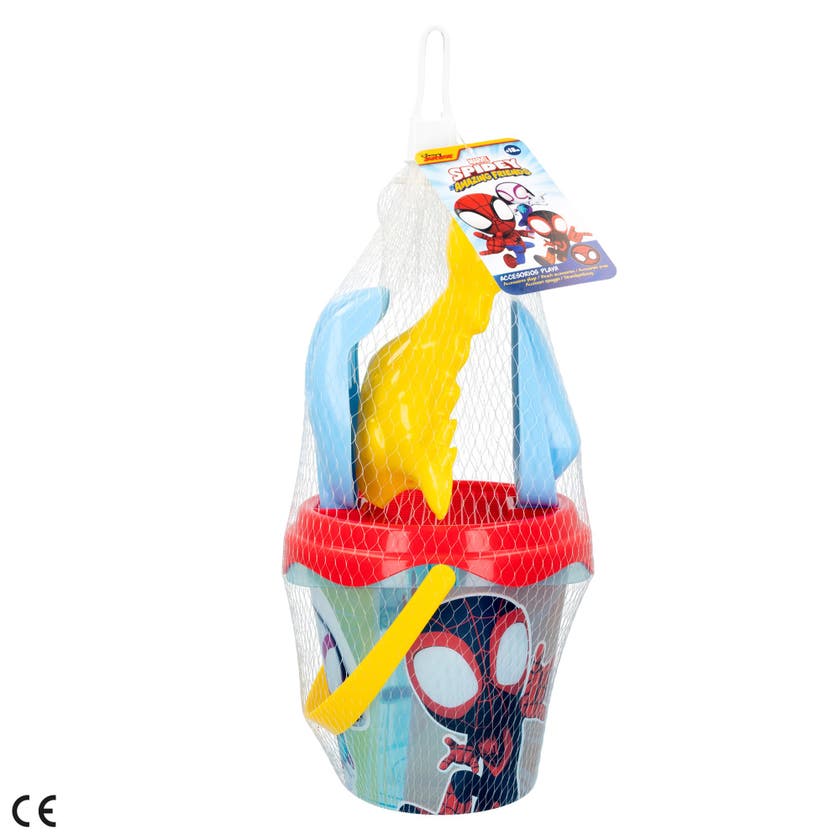 Bøtte sett, Spidey med 5 deler 14 cm