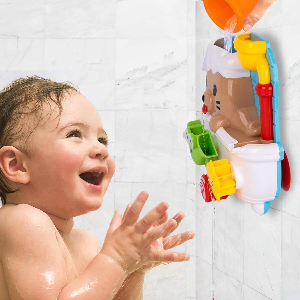 KID, Badekarsleke med sugekopper