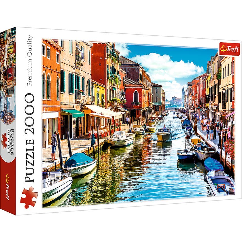 Trefl Puslespill Murano Island Venedig 2000 brikker