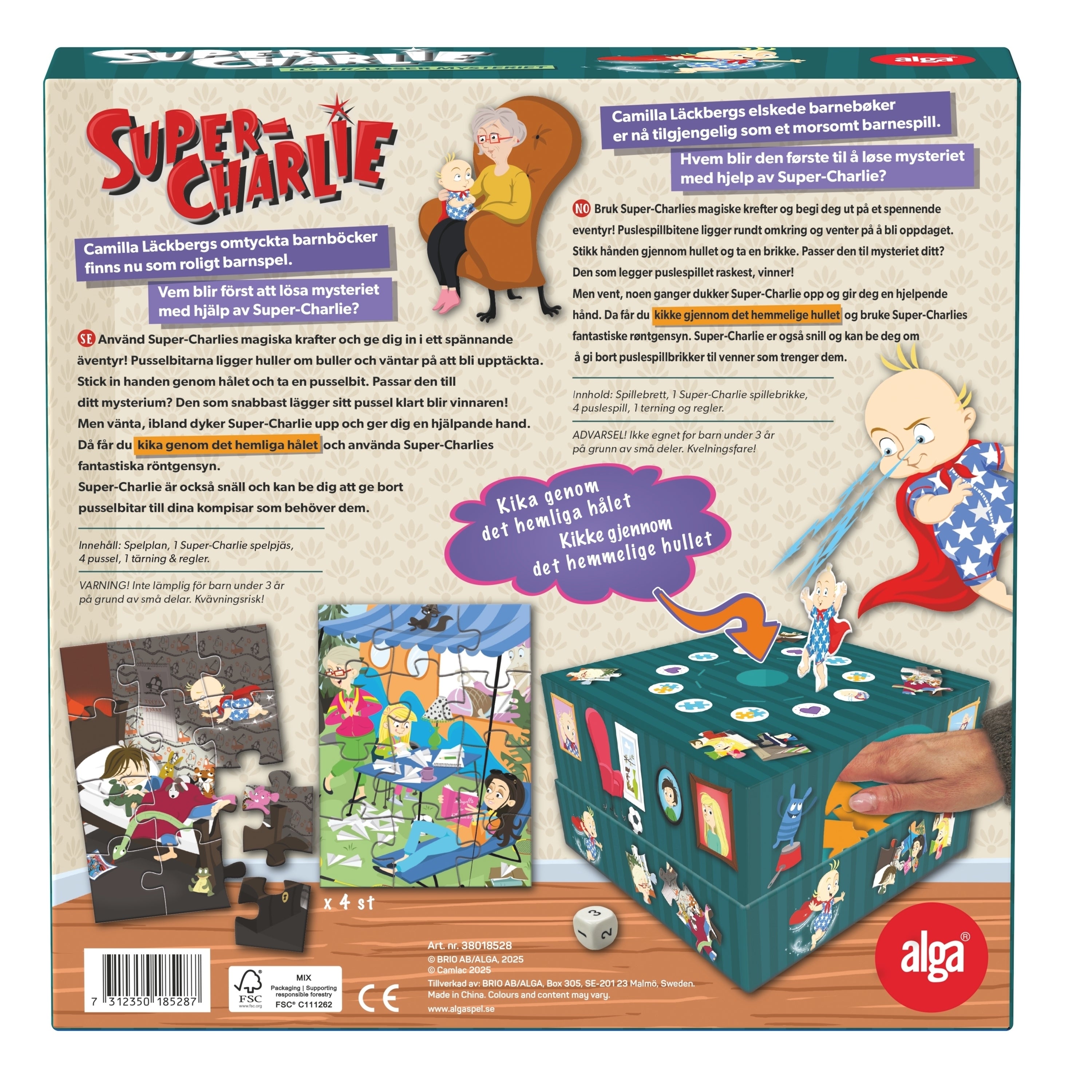 Alga - Super-Charlie brettspill