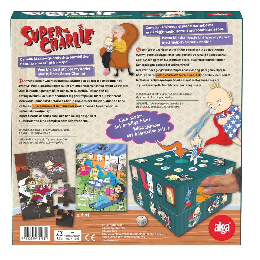 Alga - Super-Charlie brettspill