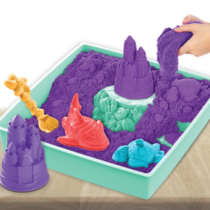 Kinetic Sand, Sandkassesett – lilla