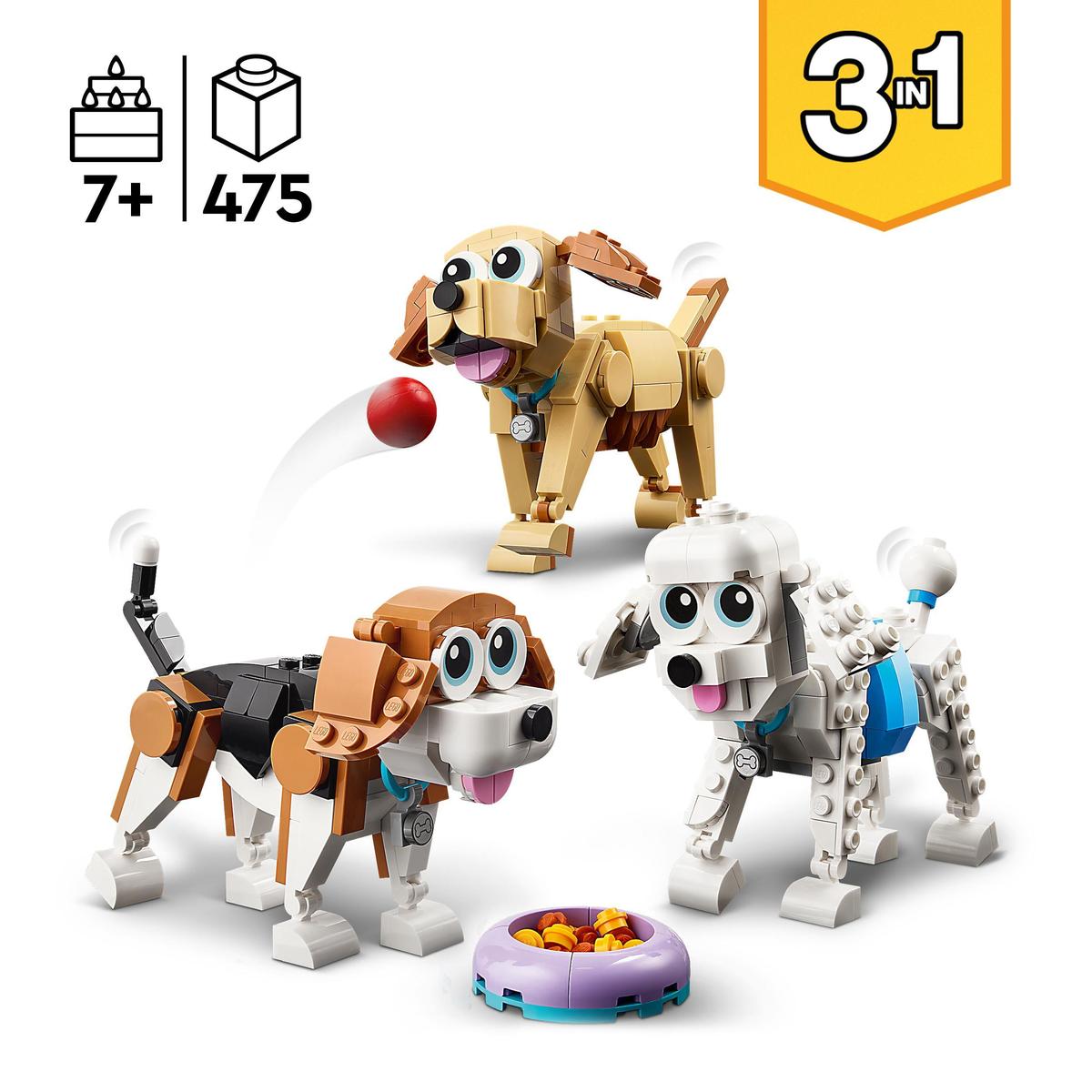 LEGO Creator 31137, Søte hunder