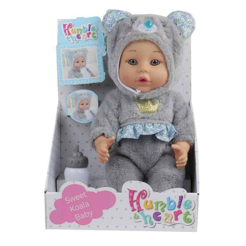 Humble & Heart Dukke i koala-drakt 30 cm