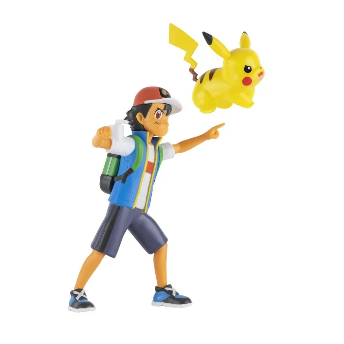 Pokémon Ash og Pikachu Figurer