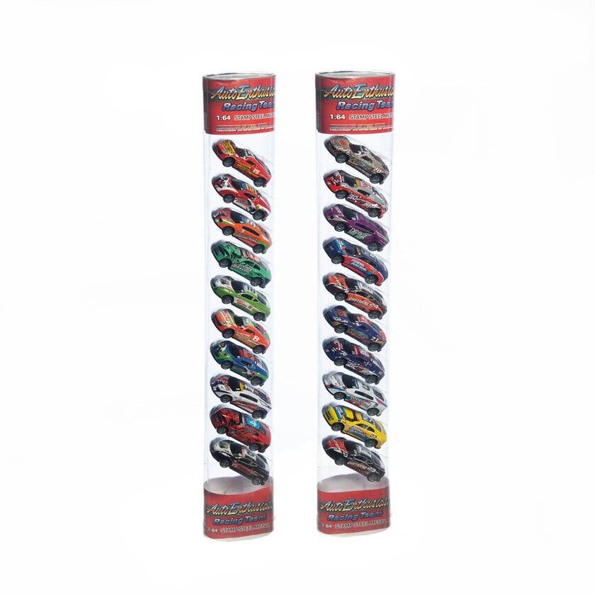 Rapid Speed, Metallbiler 10-pakning i Rør