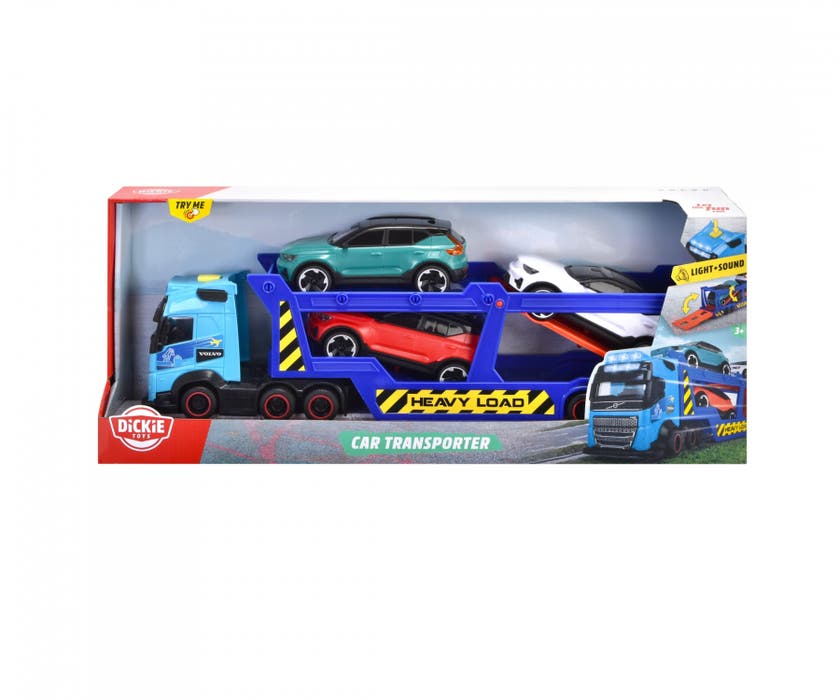 Dickie Toys Volvo FH 16 Biltransportør & Volvo XC40 Recharge