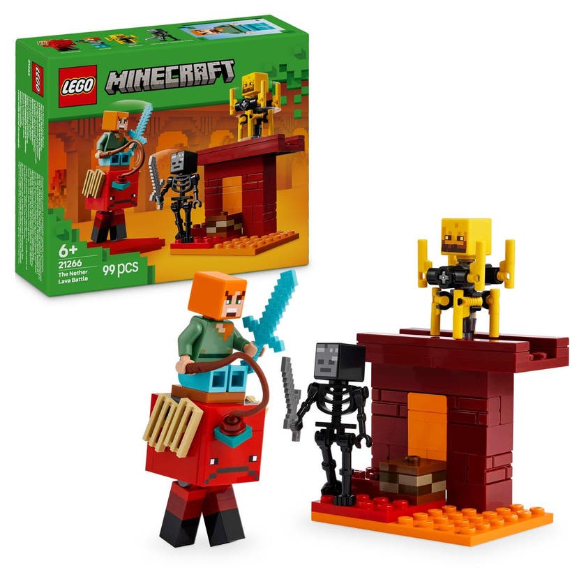 LEGO Minecraft 21266, Lavaslaget i Nether