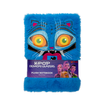 KPop Demon Hunters notatbok med plysj – myk favoritt for alle fans