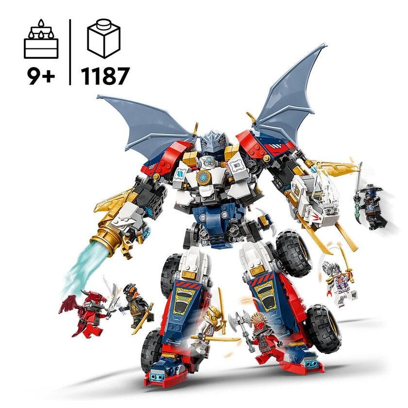 LEGO Ninjago 71834, Zanes ultrakombinasjonsrobot