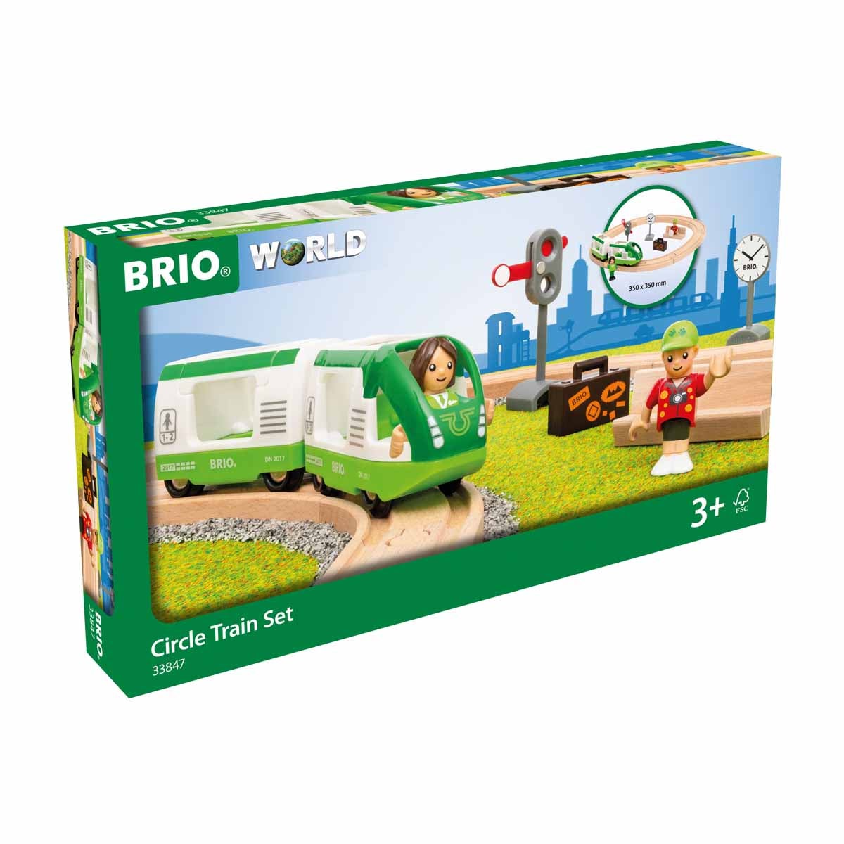 BRIO 33847, Startssett jernbane