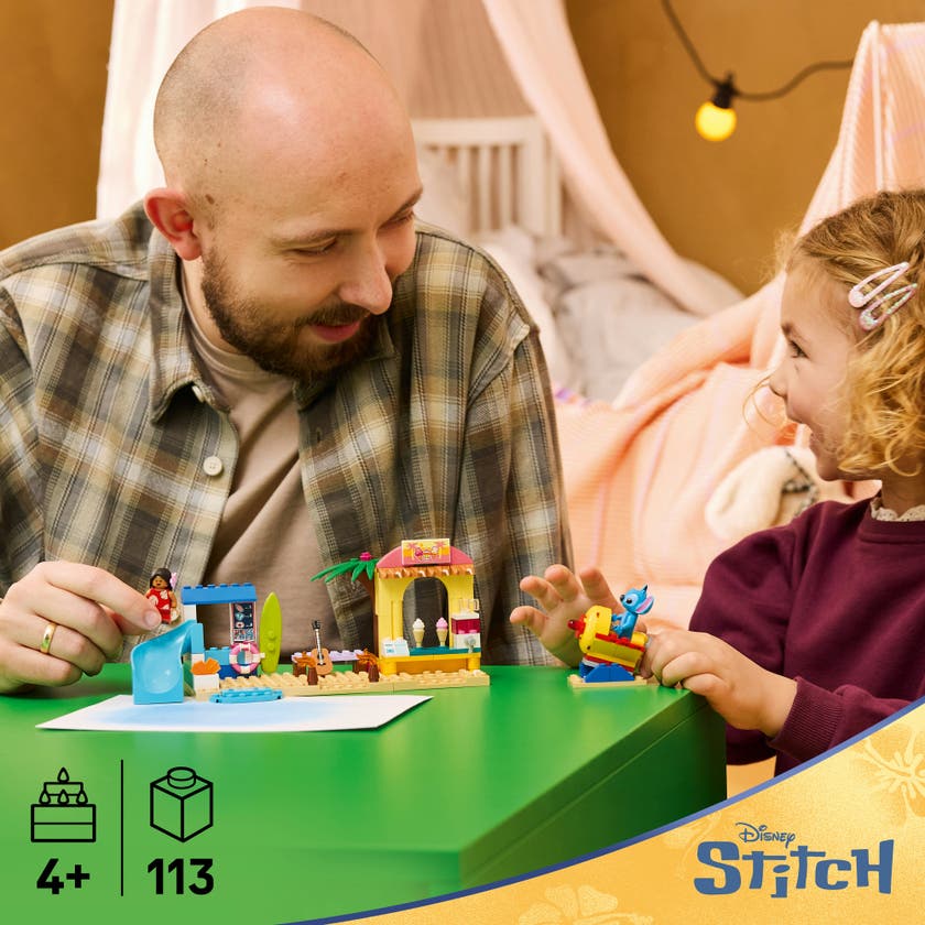 LEGO® ǀ Disney Strandtur med Lilo og Stitch 43280