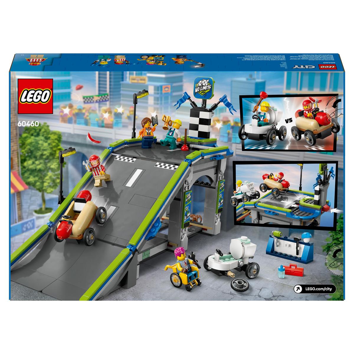 LEGO City Great Vehicles 60460, Ingen grenser: Racerbilramper