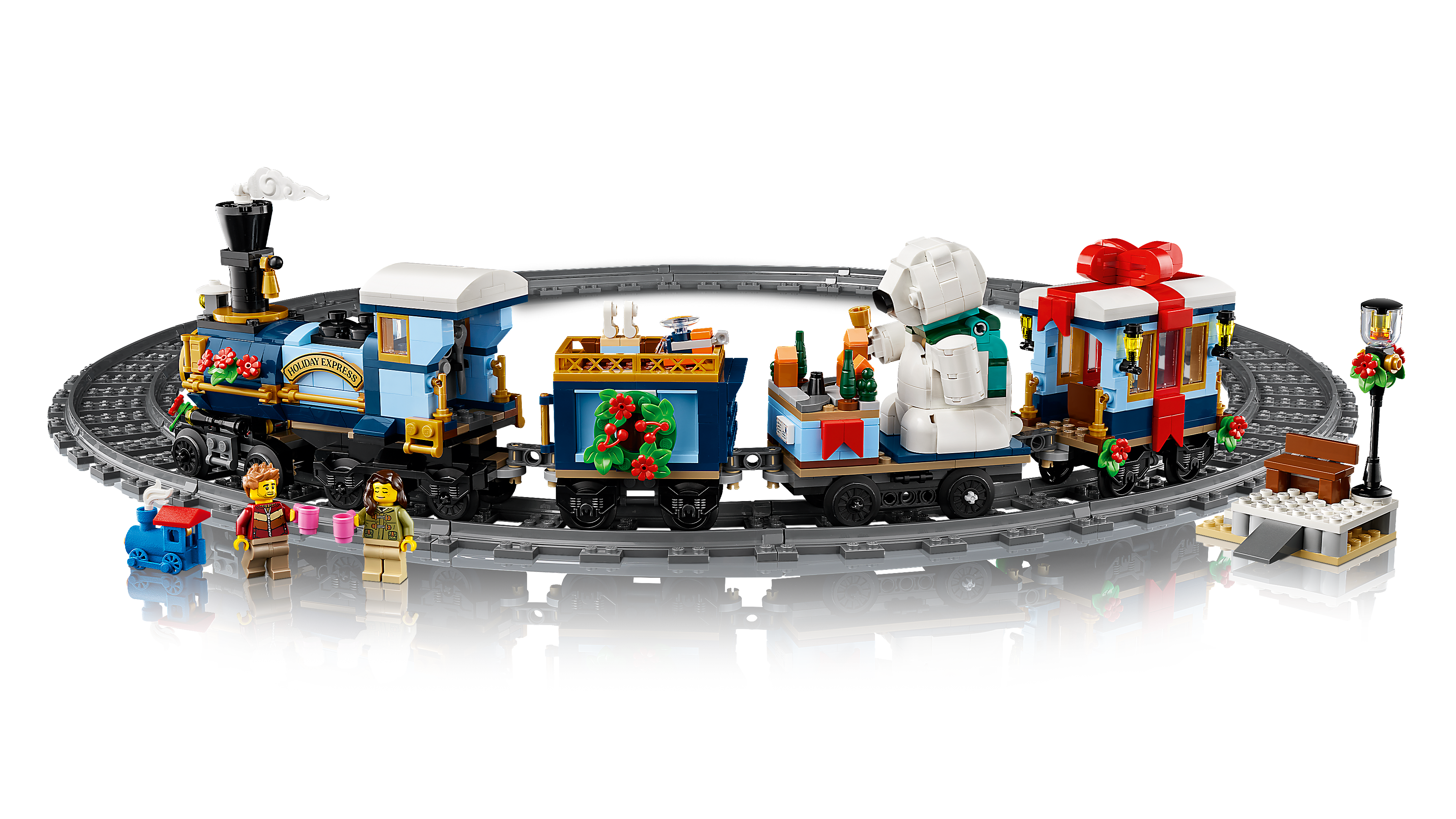 LEGO® Icons Juleekspressen. Byggbart tog for voksne 10361
