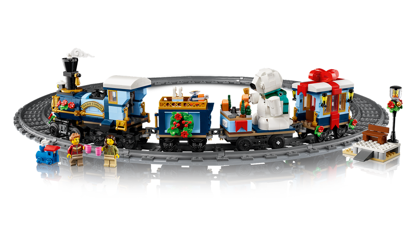 LEGO® Icons Juleekspressen. Byggbart tog for voksne 10361
