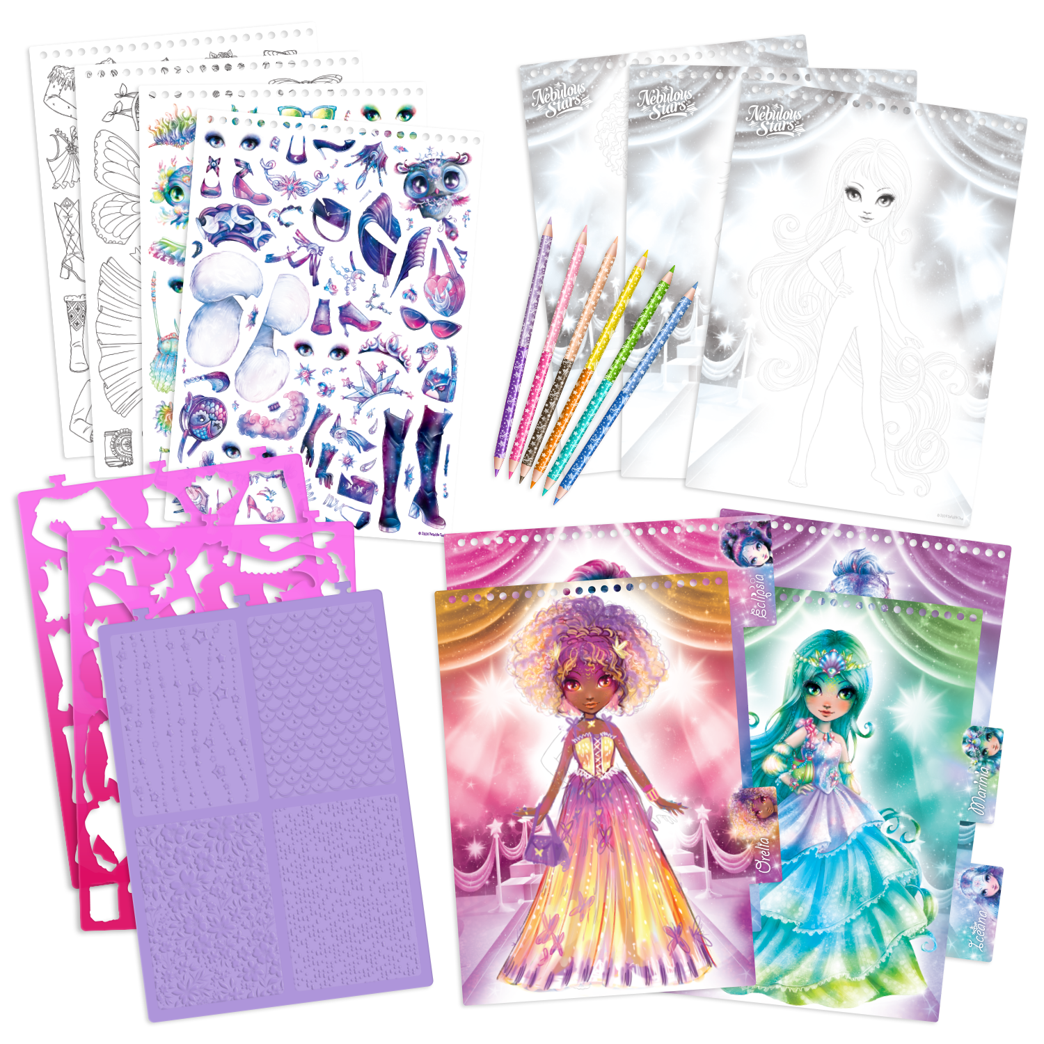Nebulous Stars Modedesignbok Astral Bal