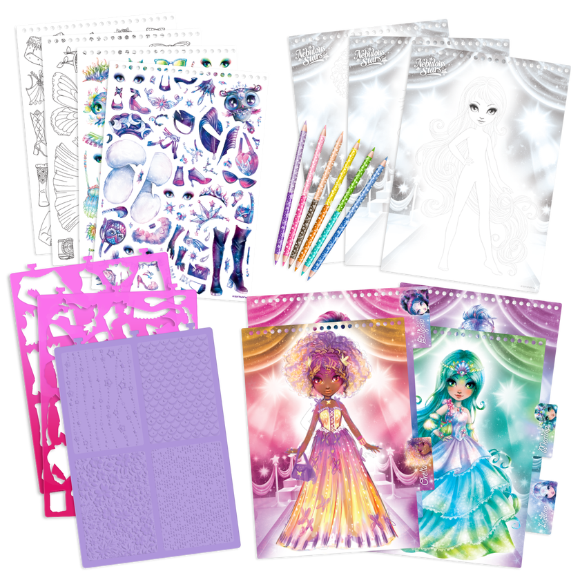 Nebulous Stars Modedesignbok Astral Bal