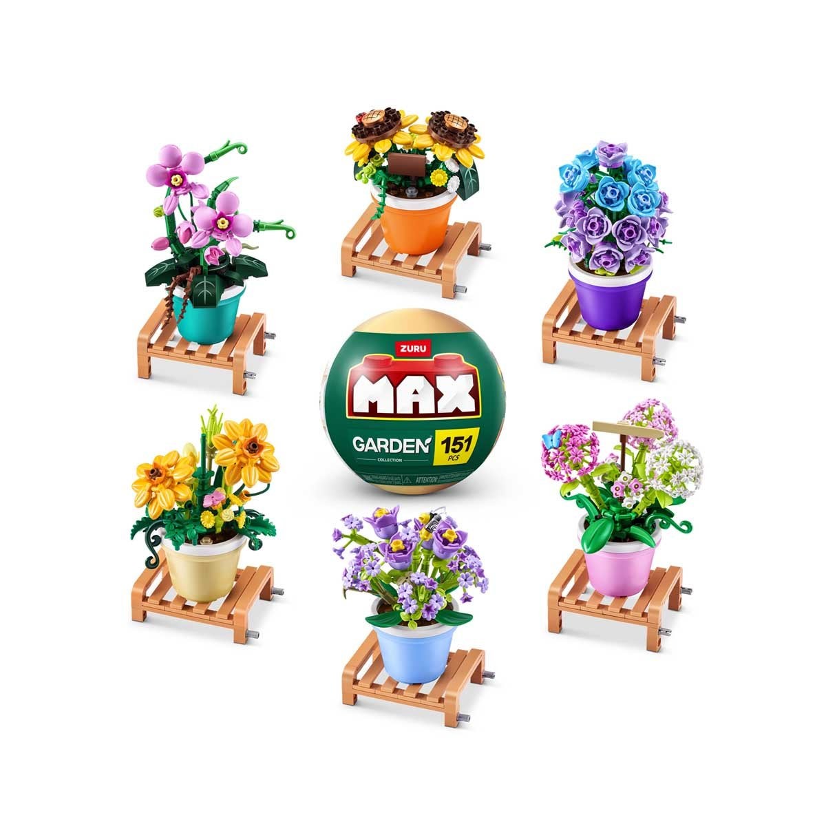 ZURU Max, Hagepotteplanter Serie 1