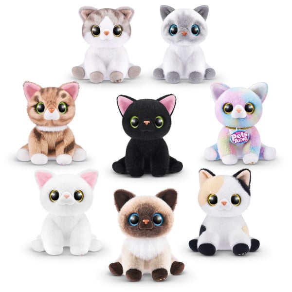Pets Alive Smitten Kittens Interactive Plush