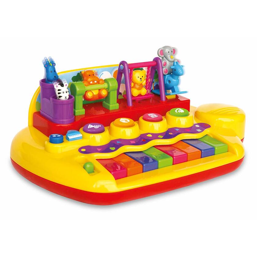 KID, piano med dansende figurer