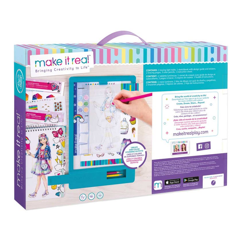 Make it Real - Fashion Design Tracing Light Table