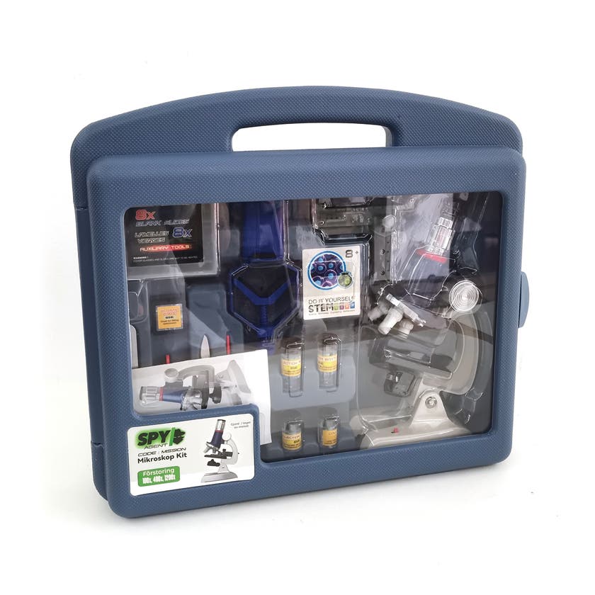 Spy Agent Mikroskop Kit 14 deler