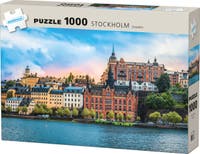 Papirpuslespill Södermalm Stockholm 1000 brikker