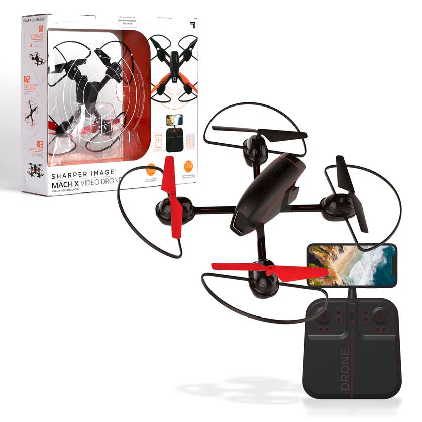 Sharper Image Mach 10, videodrone med kamera