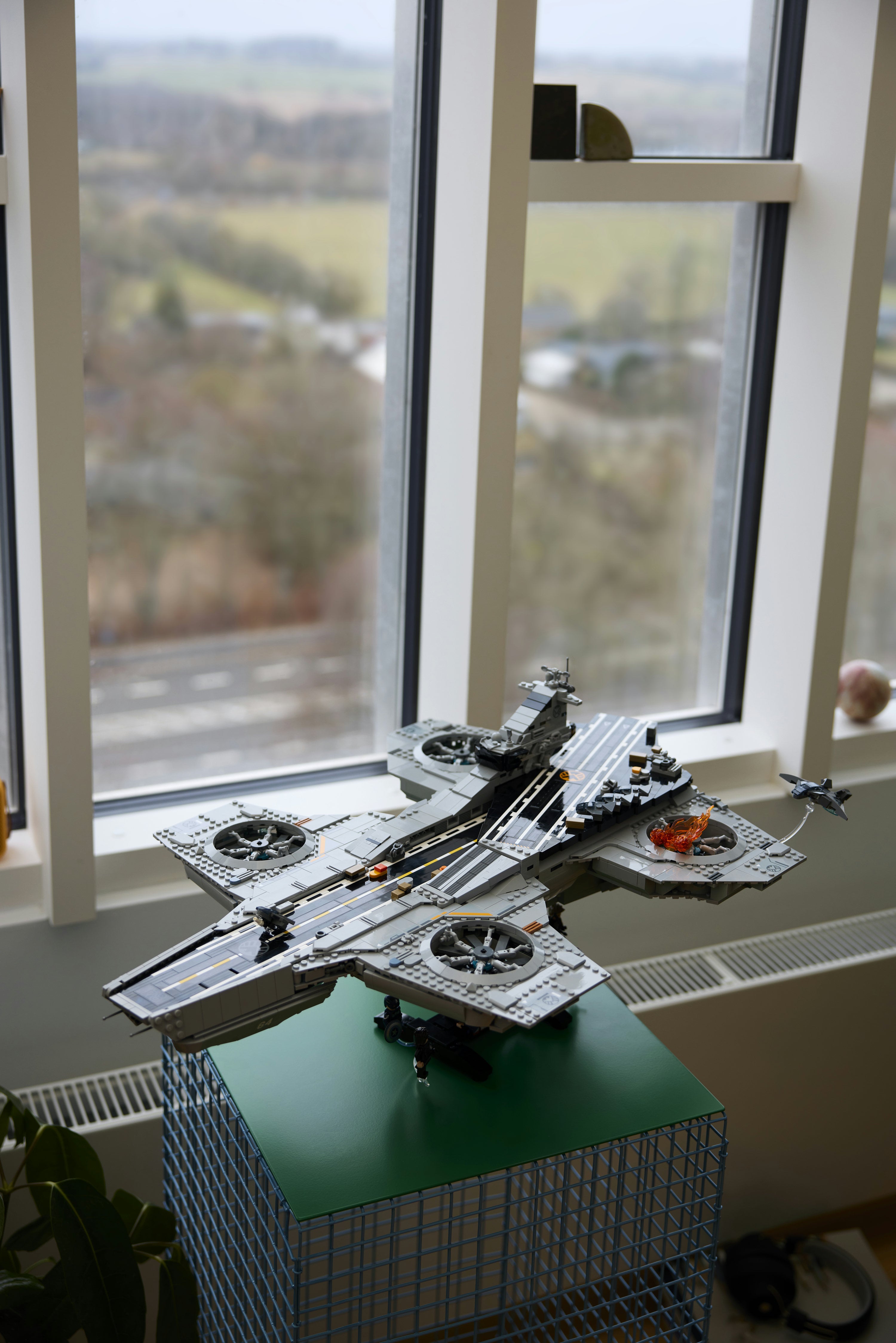 LEGO® ǀ Marvel S.H.I.E.L.D. helicarrier. Byggesett 76354