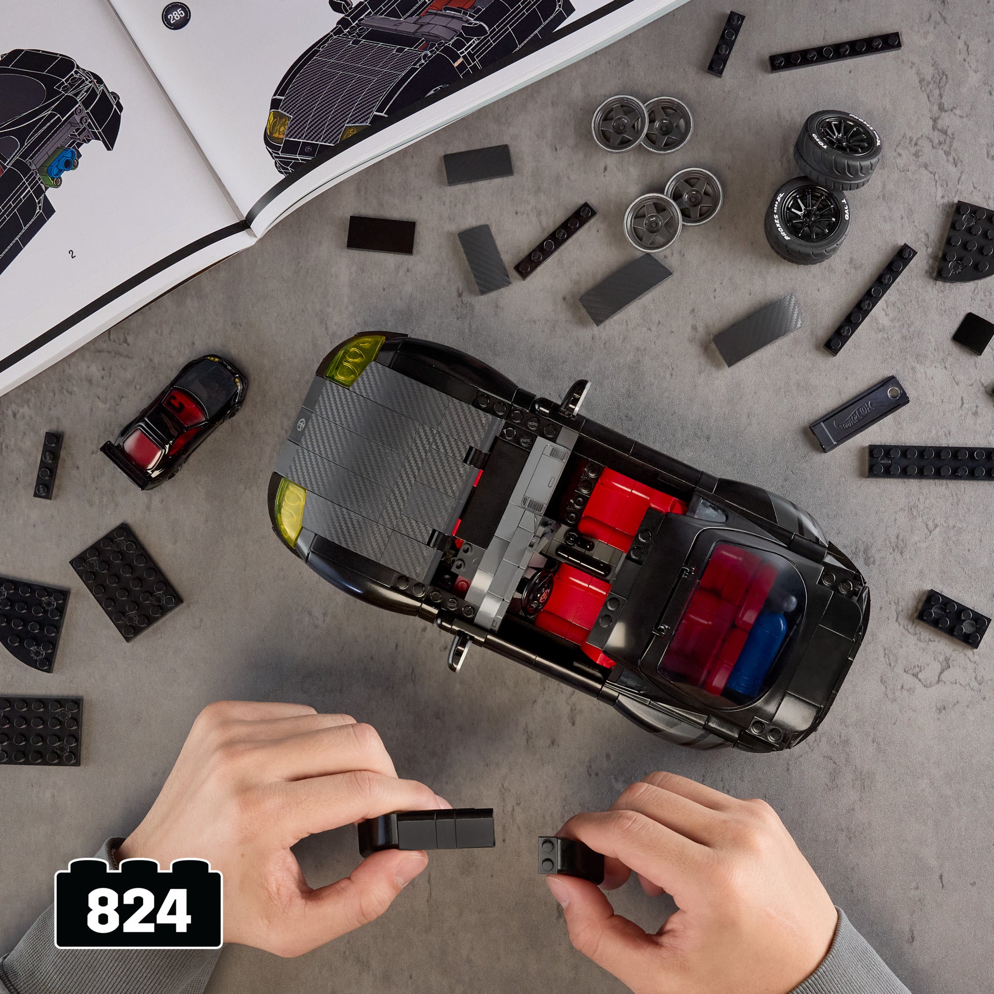Brick Shop Hot Wheels Toyota Supra MKIV Konstruksjonsleke