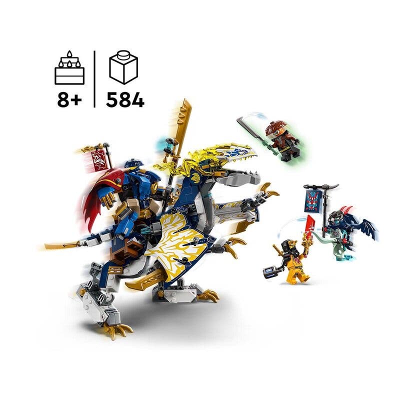 LEGO Ninjago 71843, Rogues drageryttermekanisme