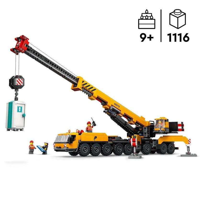 LEGO City 60409, Gul mobil byggkran