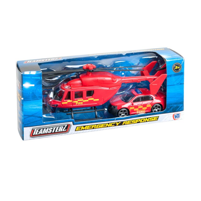 Teamsterz, Utrykningshelikopter og kjøretøy