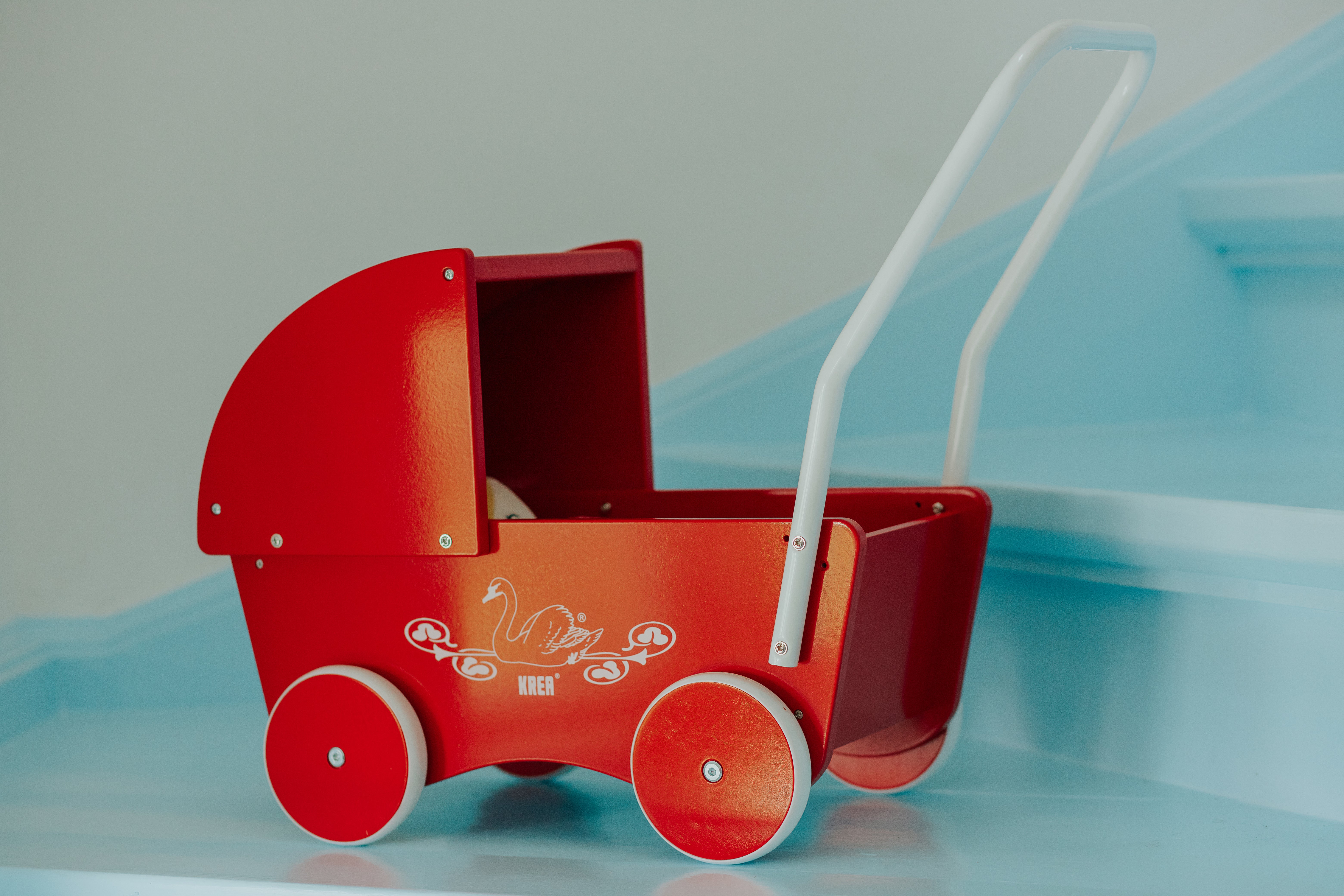 KREA Doll Pram Red 