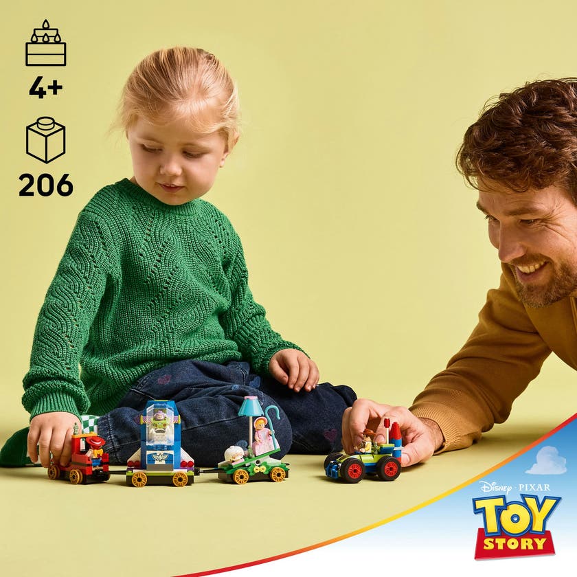 LEGO Disney 43264, Toy Story fiskestang og bilen RC