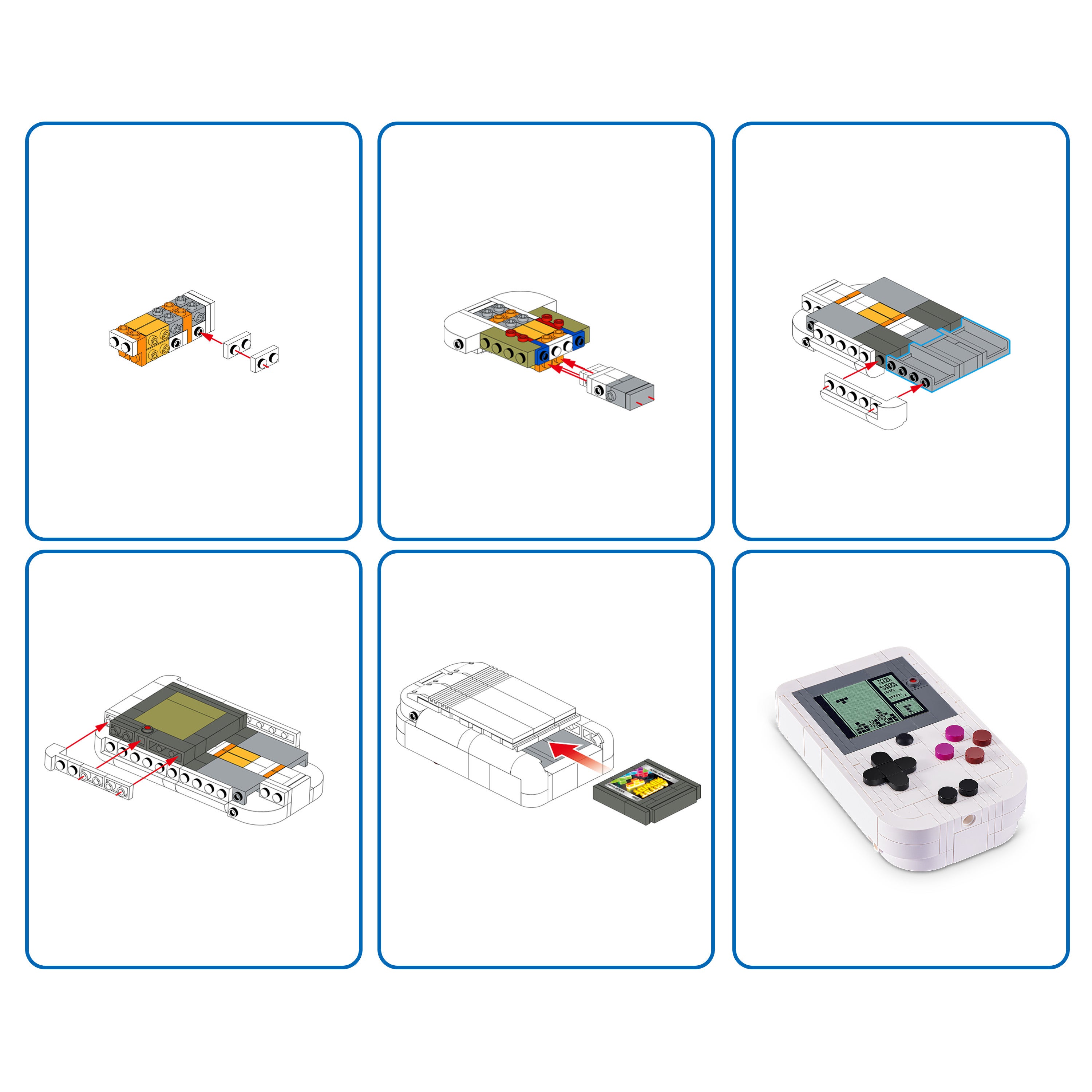 MAX Build More Premium Retro S2 Handheld Game Console by ZURU